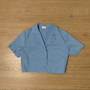 Brandy Melville checkered top